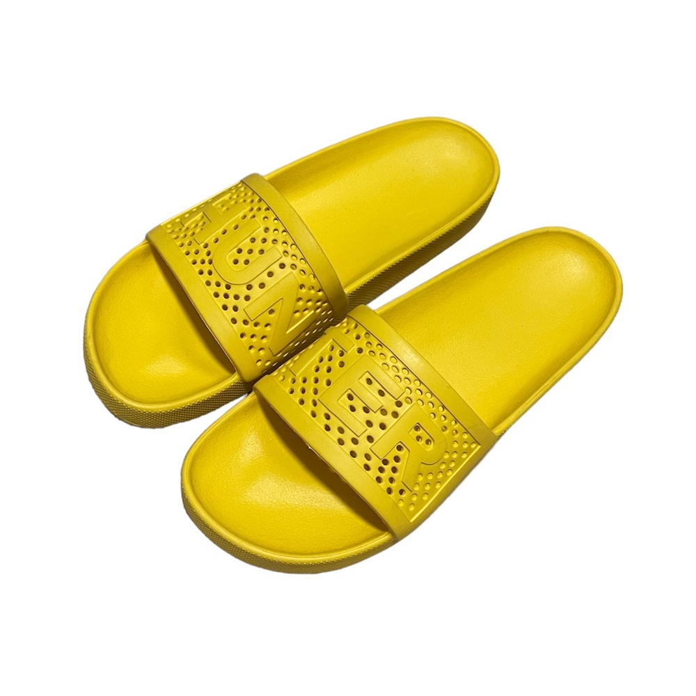 Hunter Original Women’s Lightweight Moulded Sliders in Sunflower - UK 8/US 10